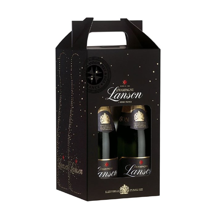 View Mini Lanson Black Label 4 X 20cl Gift Pack