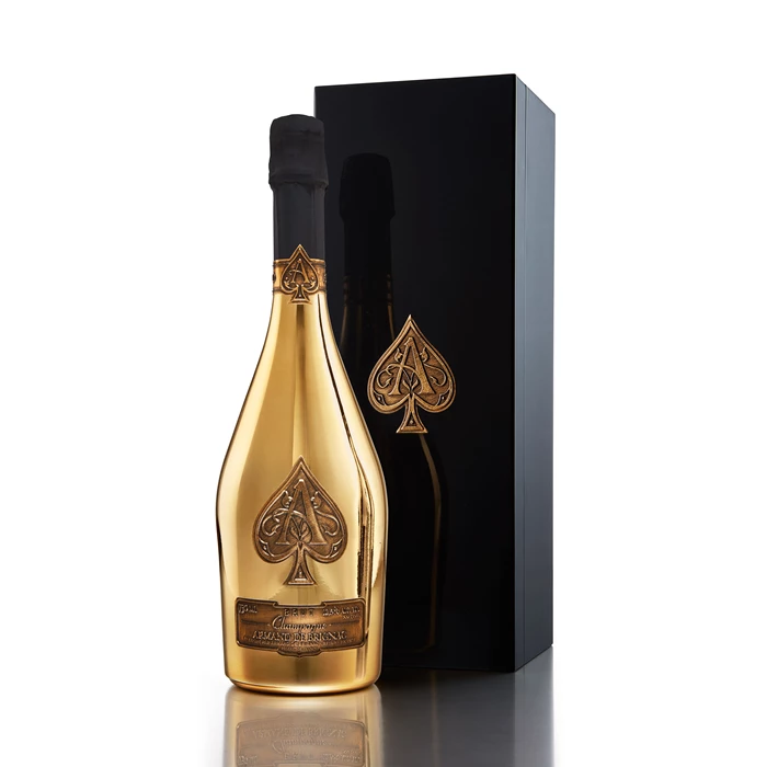 View Armand de Brignac Brut Gold MV Champagne 75cl in Branded Box
