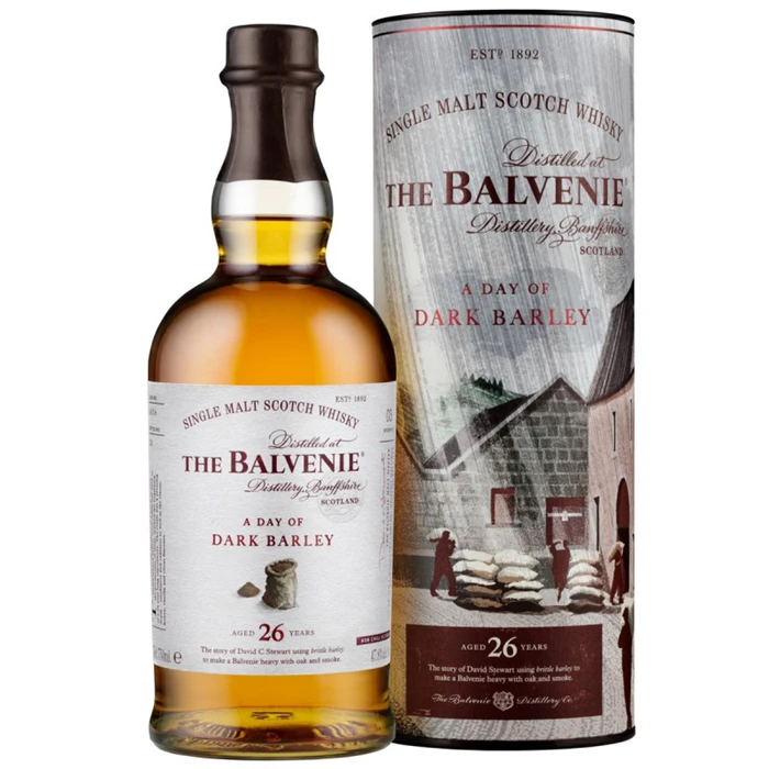 View Balvenie 26 Year Old A Day of Dark Barley Single Malt Whisky 70cl