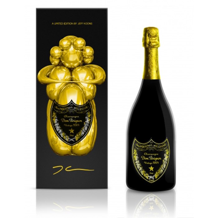 View Dom Perignon 2004 Vintage Champagne Jeff Koons Limited Edition