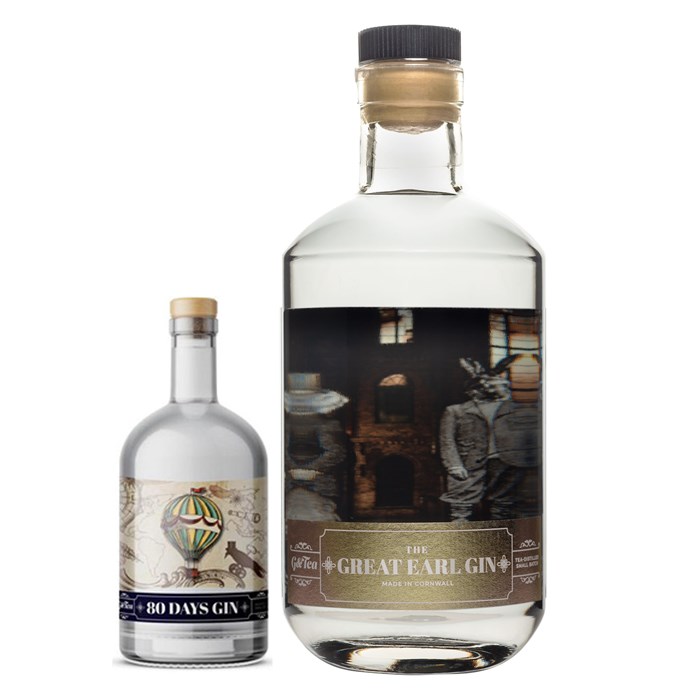 View G&Tea The Great Earl Gin 50cl + 80 Days Gin 5cl
