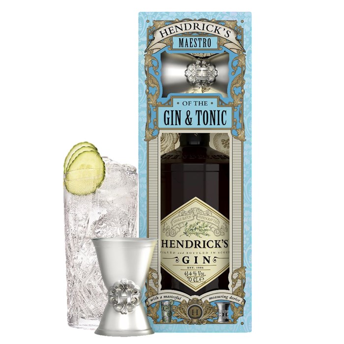 View Hendricks Gin and Jigger Gift Set