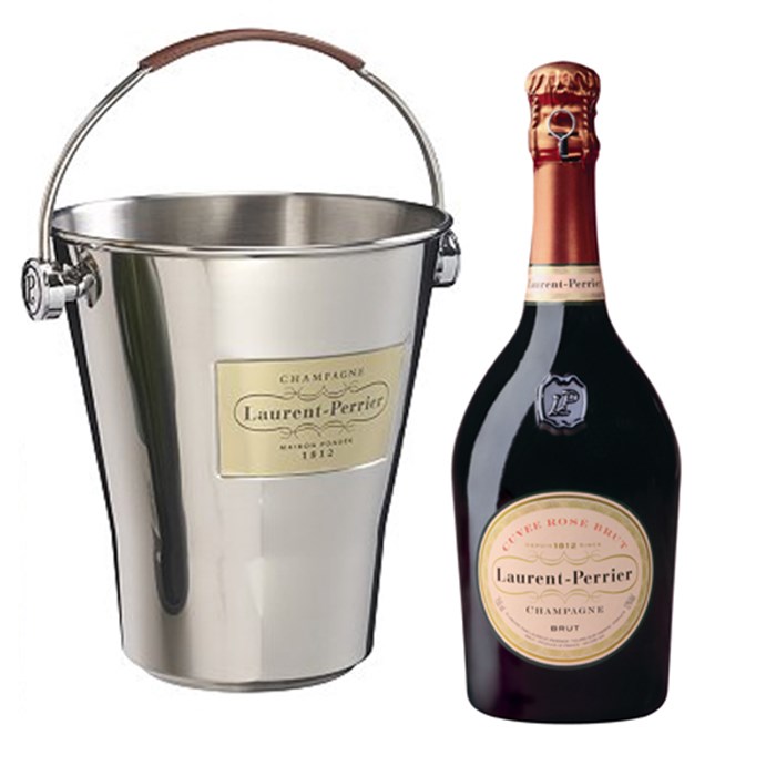 View Laurent Perrier Rose & Ice Bucket Set