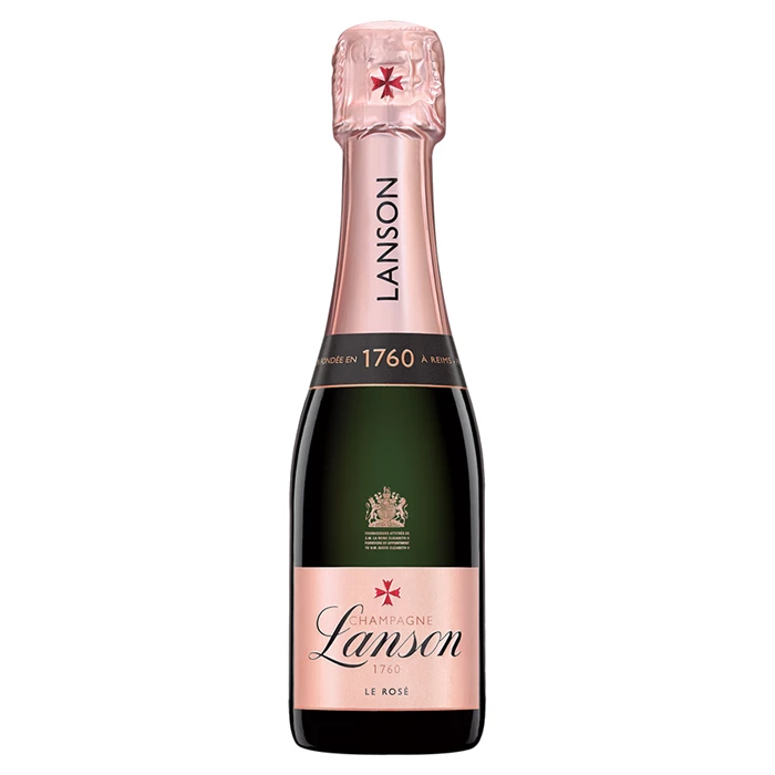 View Mini Lanson Le Creation Rose Champagne 20cl