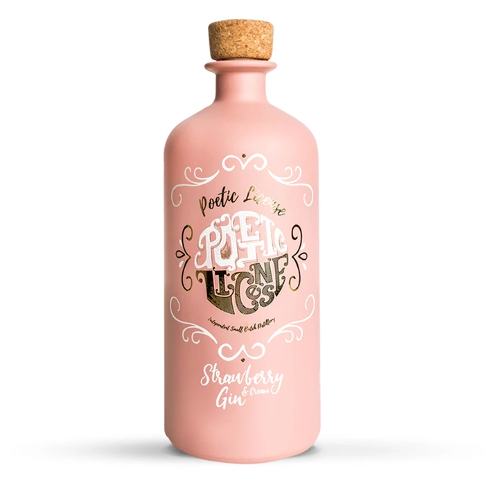 View Poetic License Strawberries & Cream Gin 70cl