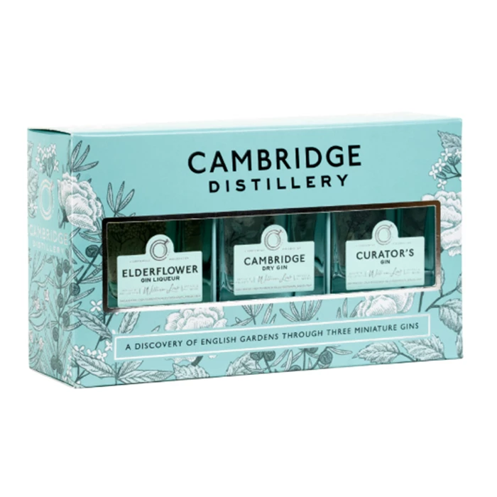 View Cambridge Distillery - Trio Gift Pack 3 x 5cl