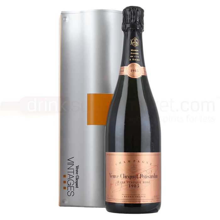 View Veuve Clicquot Rare Vintage Rose, 1985, 75cl