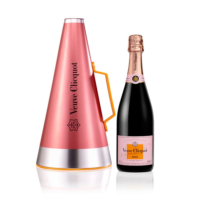 View Veuve Clicquot Rose Scream I Love You, Megaphone Ice Bucket, 75cl