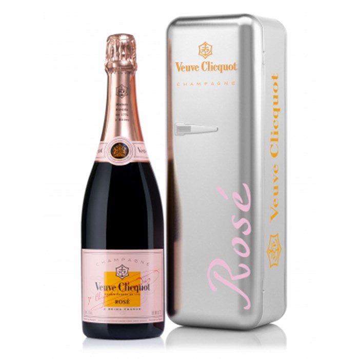 View Veuve Clicquot Rose Metal fridge, 75cl