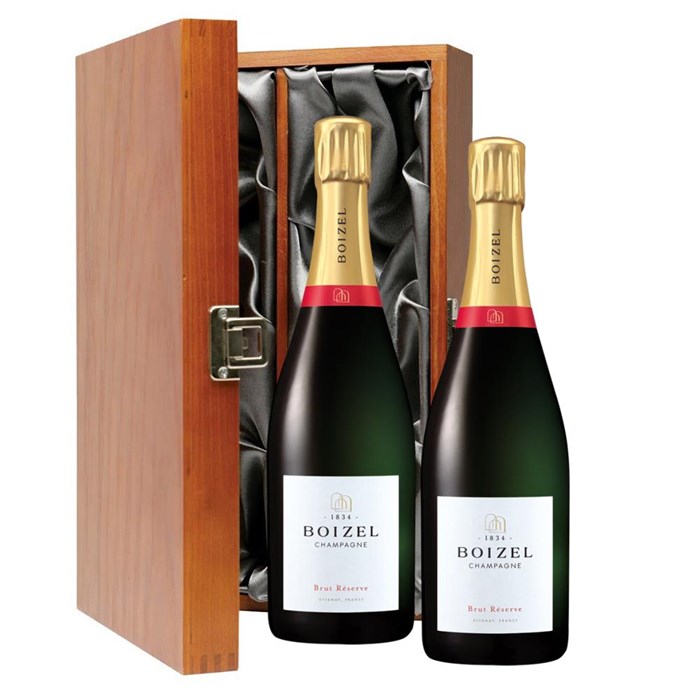 View Boizel Brut Reserve NV Champagne 75cl Twin Luxury Gift Boxed (2x75cl)