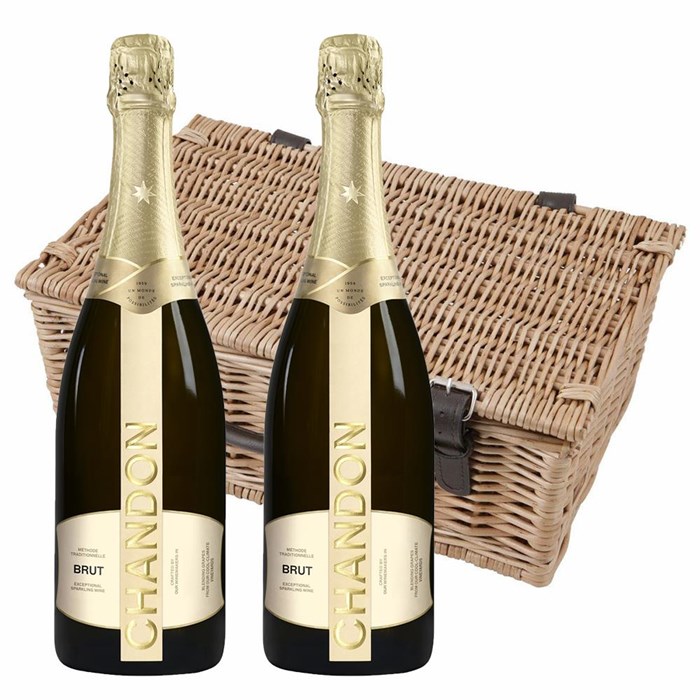 View Chandon Brut Sparkling Wine 75cl Twin Hamper (2x75cl)