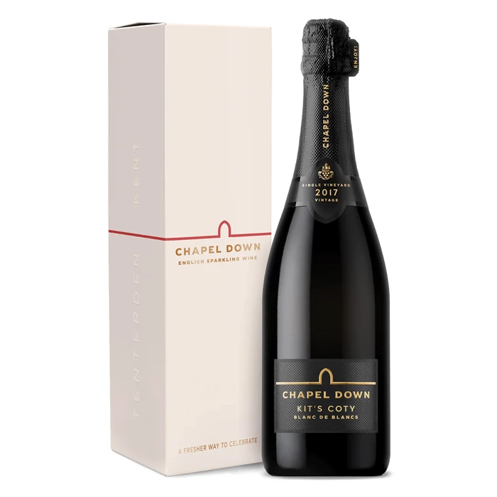 View Chapel Down Kits Coty Blanc de Blancs 2017 Vintage English Sparkling 75cl