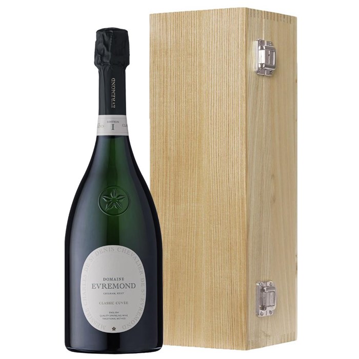 View Domaine Evremond Classic Cuvee English Sparkling 75cl Oak Luxury Gift Boxed