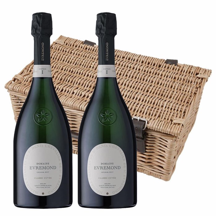View Domaine Evremond Classic Cuvee English Sparkling 75cl Twin Hamper (2x75cl)