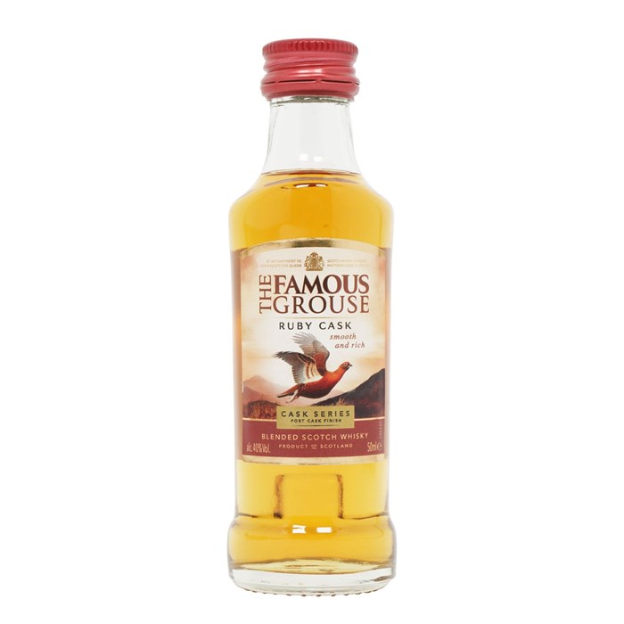 View Famous Grouse Ruby Cask - 5cl Miniature