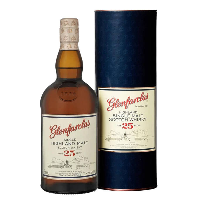 View Glenfarclas 25 Years Old Single Malt Scotch Whisky 70cl