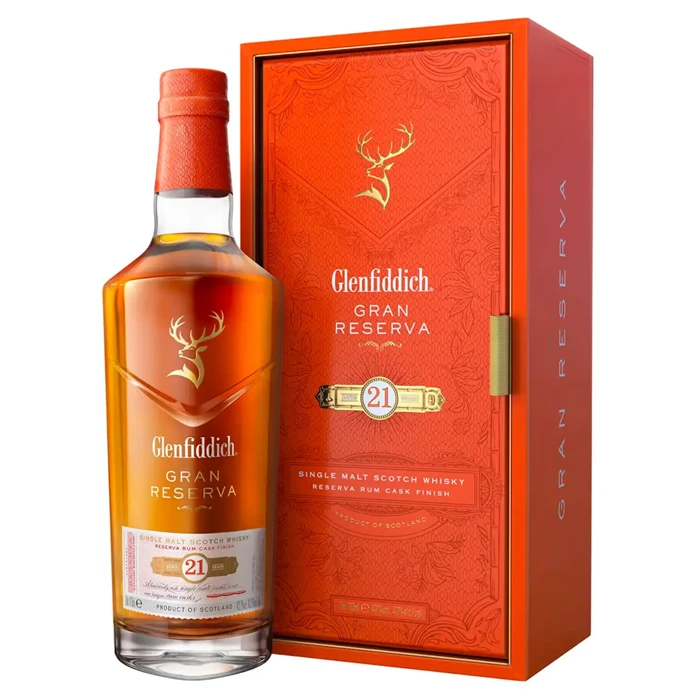 View Glenfiddich 21 Year Old Gran Reserve Whisky 70cl