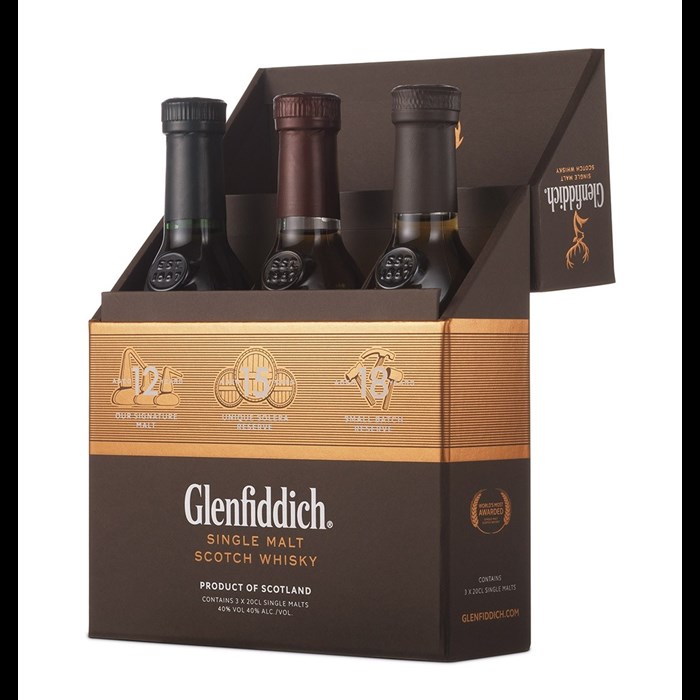 View Glenfiddich Malt Tasting Collection 3X20CL