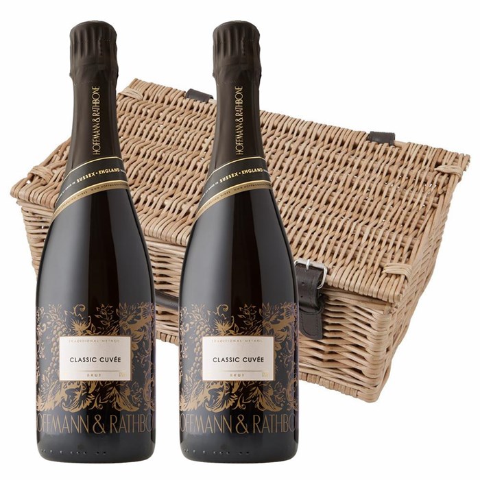 View Hoffmann And Rathbone Classic Cuvee Twin Hamper (2x75cl)