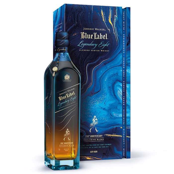View Johnnie Walker Blue Label Legendary Eight 70cl