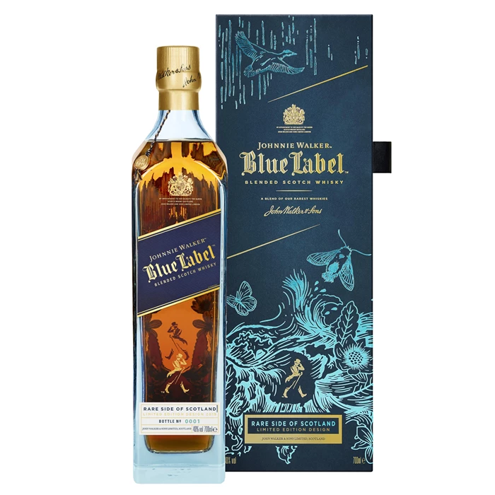 View Johnnie Walker Blue Label Rare Side of Scotland Blended Scotch Whisky 70cl