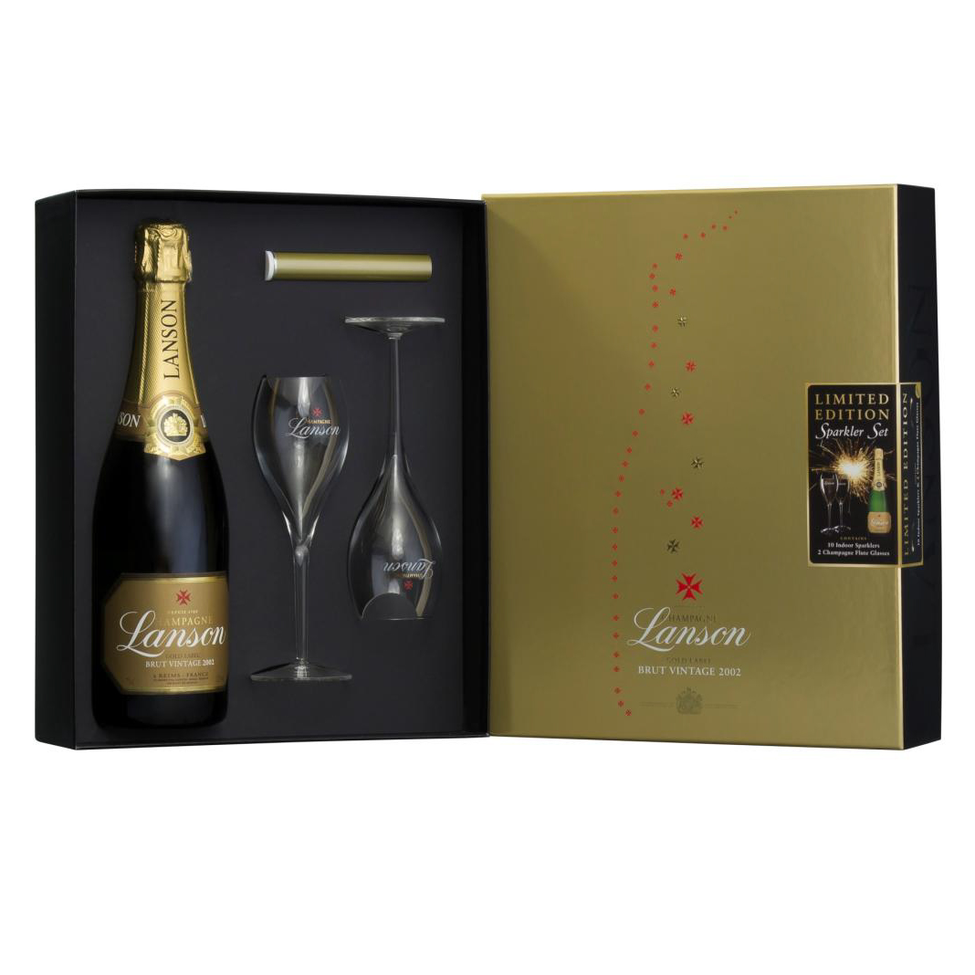 champagne glasses and champagne gift sets