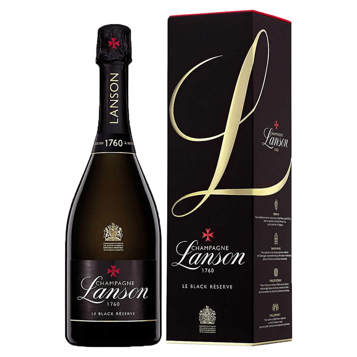 View Lanson Le Black Reserve Champagne 75cl