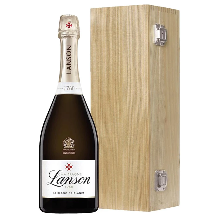 View Lanson Le Blanc de Blancs Champagne 75cl Oak Luxury Gift Boxed