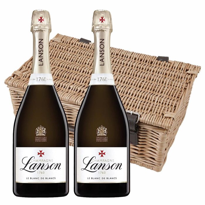 View Lanson Le Blanc de Blancs Champagne 75cl Twin Hamper (2x75cl)