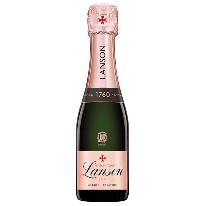 View Mini Lanson Le Rose Creation Champagne 20cl