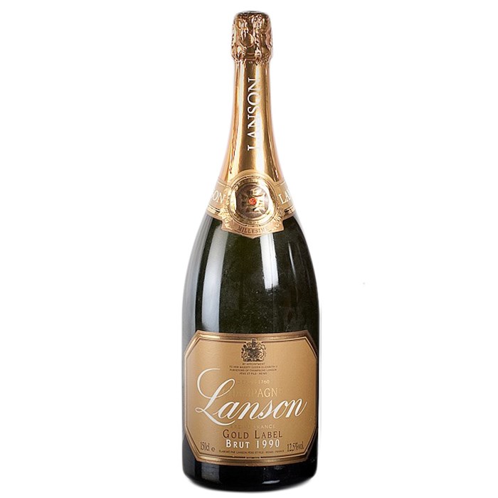 View Magnum of Lanson Gold Label Vintage 1990 Champagne 150cl