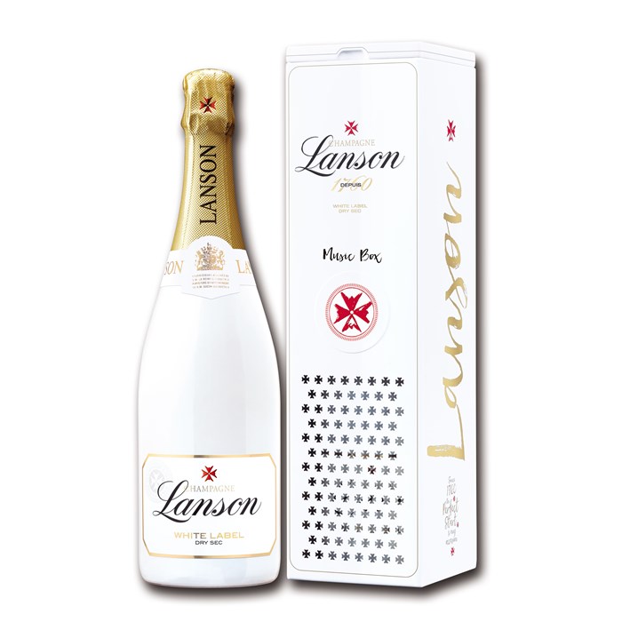 View Lanson White Label Music Box Champagne Gift Pack