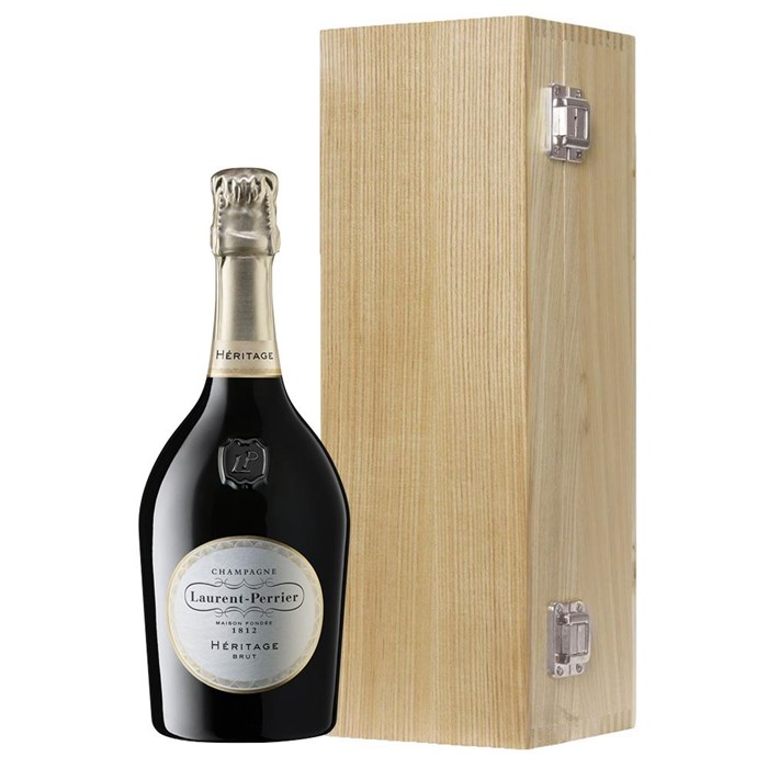 View Laurent Perrier Heritage MV Champagne 75cl Oak Luxury Gift Boxed