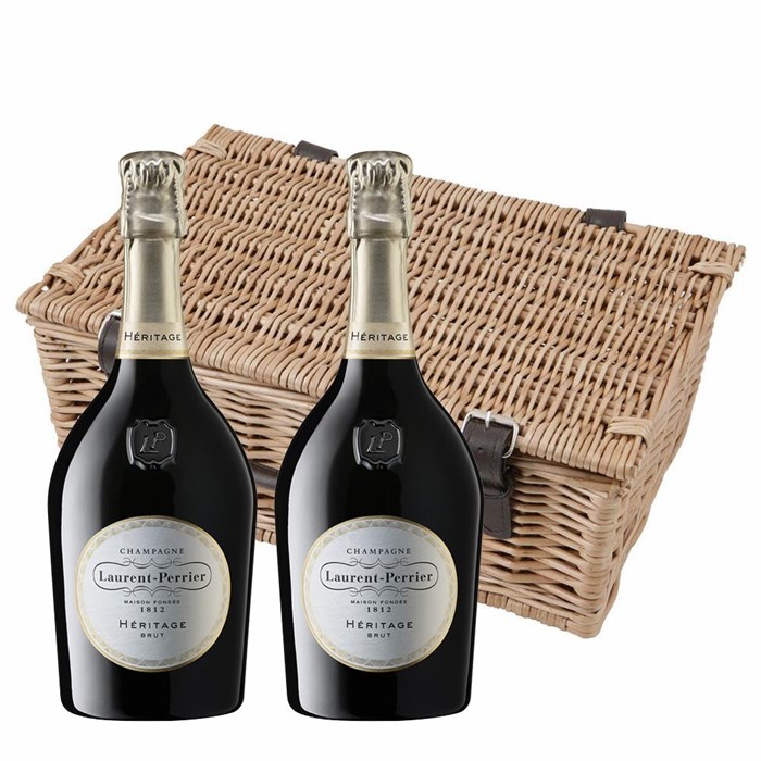 View Laurent Perrier Heritage MV Champagne 75cl Twin Hamper (2x75cl)