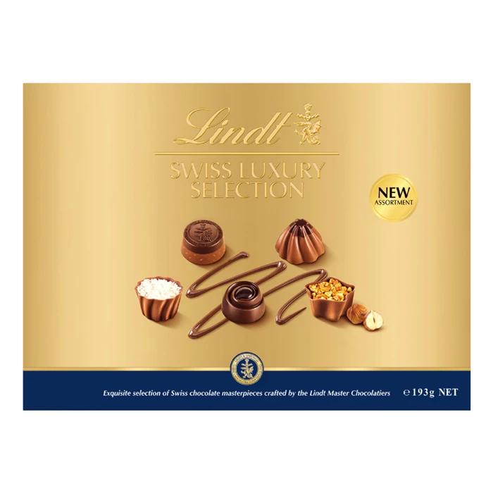 View Lindt Swiss Luxury Selection Chocolate Box 193g