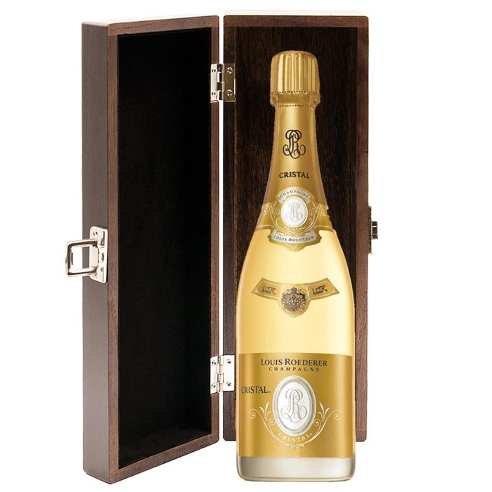 View Louis Roederer Cristal 2016 Brut Champagne 75cl in Luxury Elm Wood  Gift Box