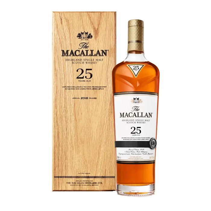 View The Macallan 25 year Old Sherry Oak 70cl 2018