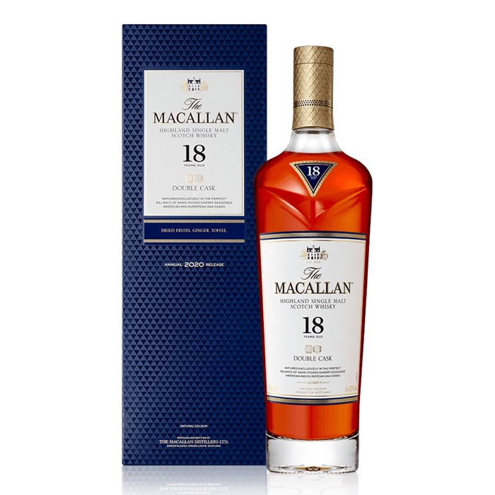 View The Macallan Double Cask 18 YO Single Malt Whisky - 2022 Release