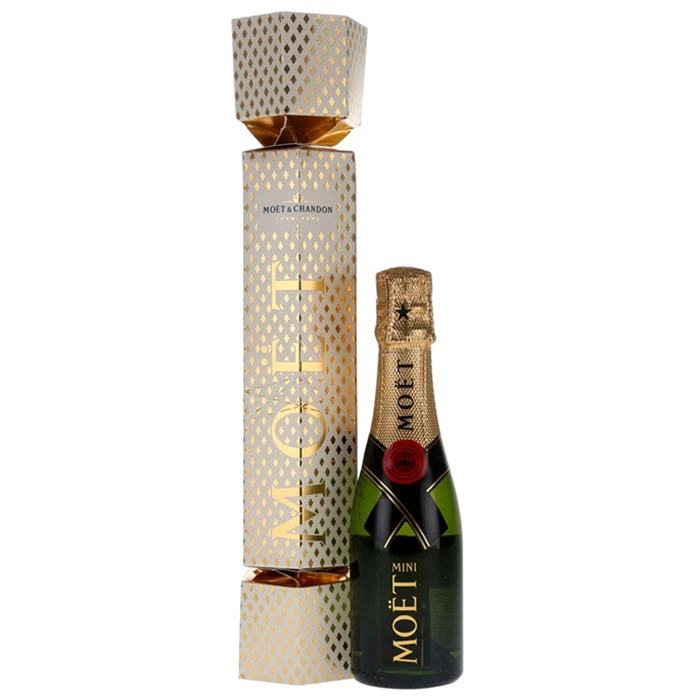 View Moet and chandon Brut 20cl Imperial champagne Christmas Cracker