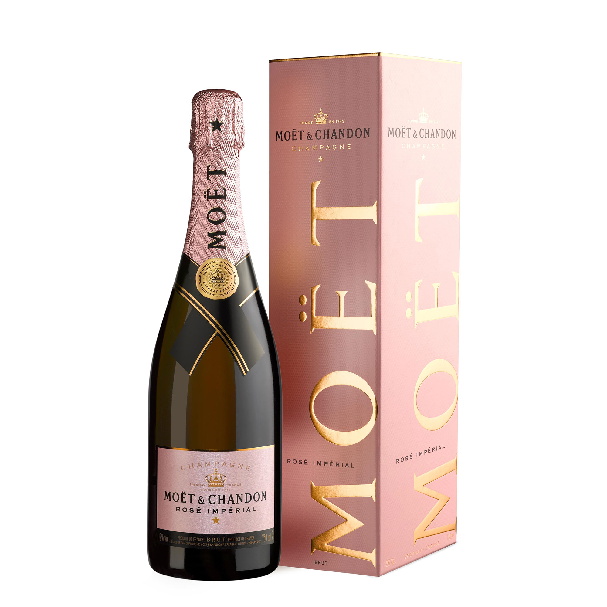 Buy For Home Delivery Moet & Chandon Rose Online Now Champagne King