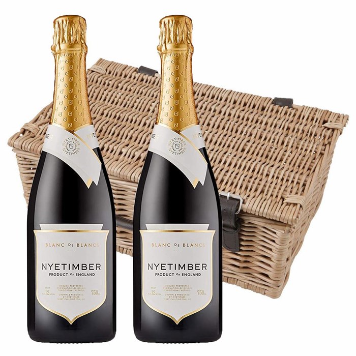 View Nyetimber Blanc de Blancs English Sparkling 75cl Twin Hamper (2x75cl)