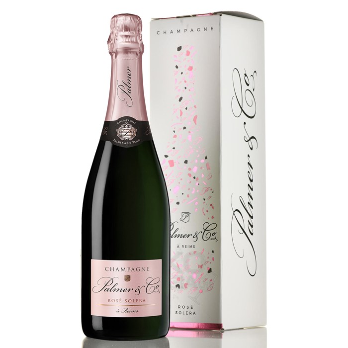 View Palmer & Co Rose Solera Champagne 75cl Gift Boxed