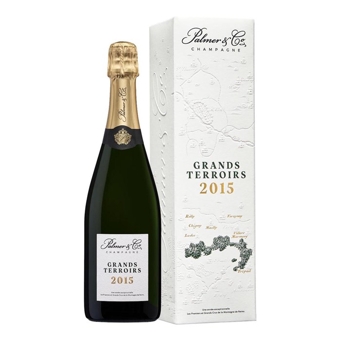 View Palmer & Co Grands Terroirs 2015 Vintage Champagne Gift Box 75cl