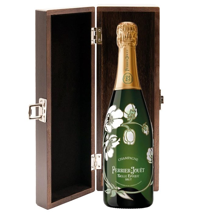 View Perrier Jouet Belle Epoque Brut 2014 Champagne 75cl in Luxury Elm Wood  Gift Box