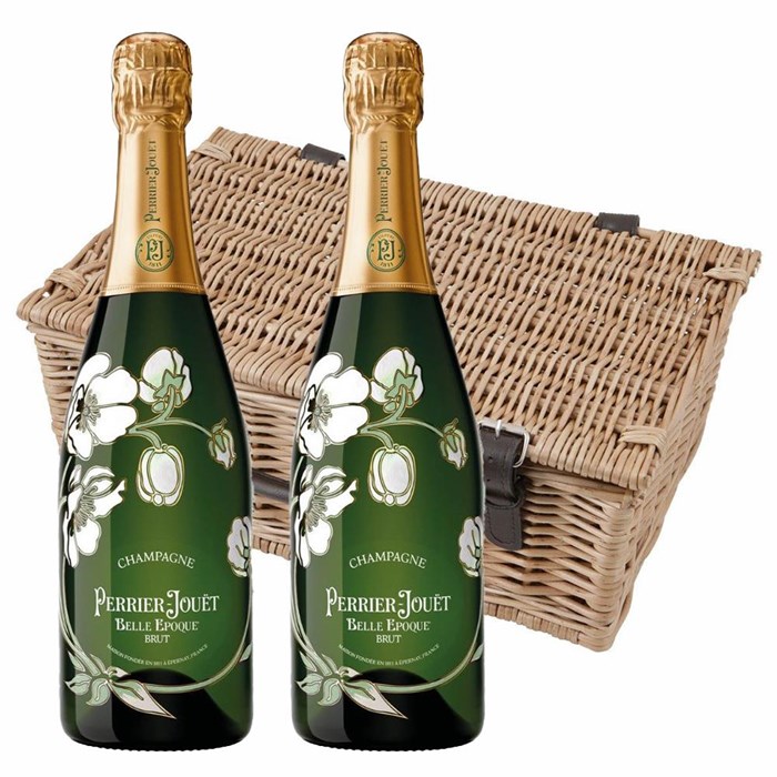 View Perrier Jouet Belle Epoque Brut 2014 Champagne 75cl Twin Hamper (2x75cl)