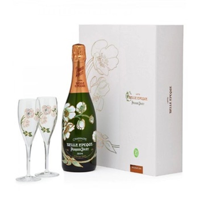 View Perrier Jouet Belle Epoque 2008 & Flutes Gift Set