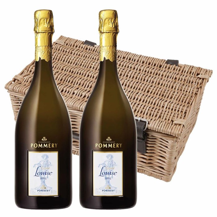 View Pommery Cuvee Louise 2004 Champagne 75cl Twin Hamper (2x75cl)