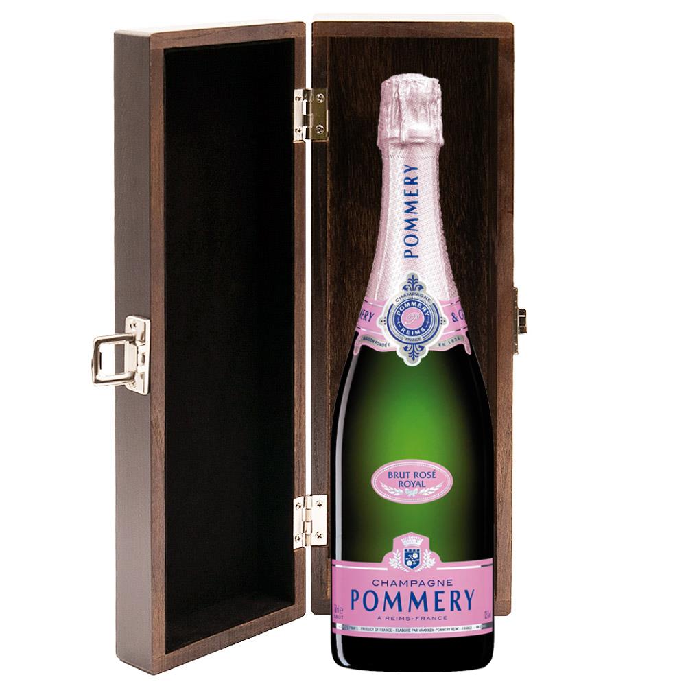 Pommery Rose Brut Champagne 75cl in Luxury Gift Box Buy