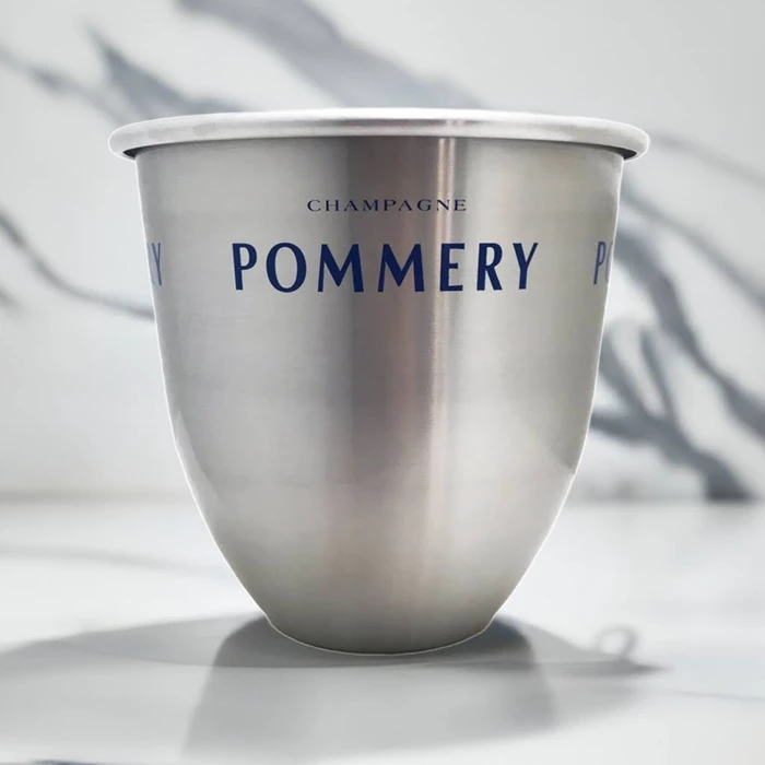 View Pommery Branded Metal Ice Bucket