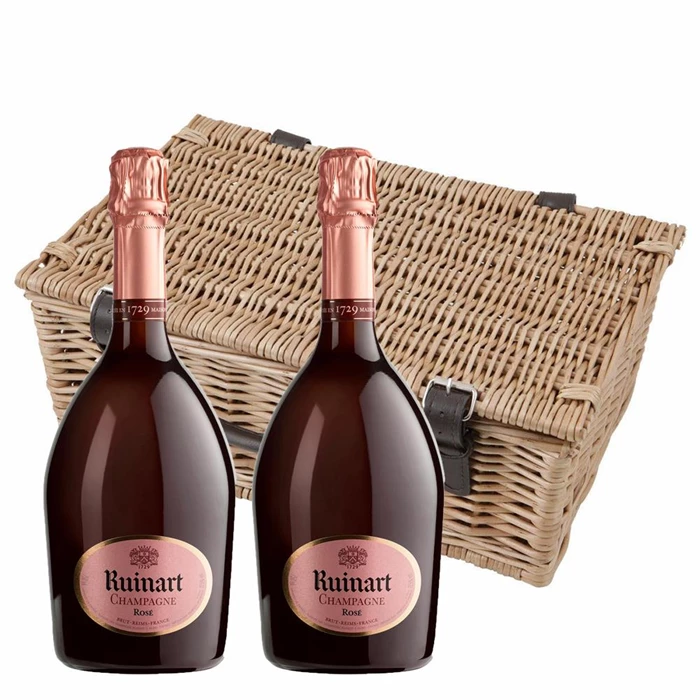 View Ruinart Rose Champagne 75cl Twin Hamper (2x75cl)